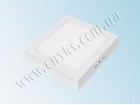 Накладной светодиодный светильник 12Вт (square)